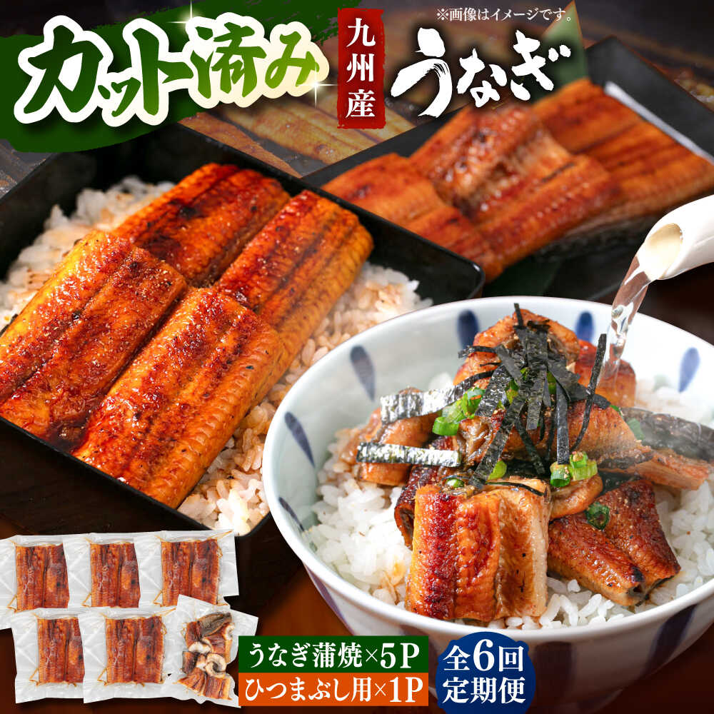 【ふるさと納税】【全6回定期便】 うなぎの蒲焼 約80g×5Pとひつまぶしの贅沢セット ▼ うなぎ 鰻 ウナギ 蒲焼 蒲焼き ひつまぶし 定期便 桂川町/山水商事[ADAH027]