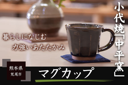 熊本県荒尾市 小代焼「中平窯」のマグカップ《180日以内に出荷予定(土日祝除く)》