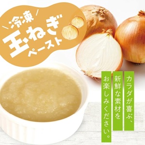 冷凍玉ねぎペースト1.0kg(500g×2袋) 冷凍便 ※離島発送不可 冷凍 たまねぎ 玉ねぎ 玉葱 野菜 野菜ペースト 離乳食 介護食 小分け ゆざ食彩工房 遊佐町 庄内 東北 [1432TN100