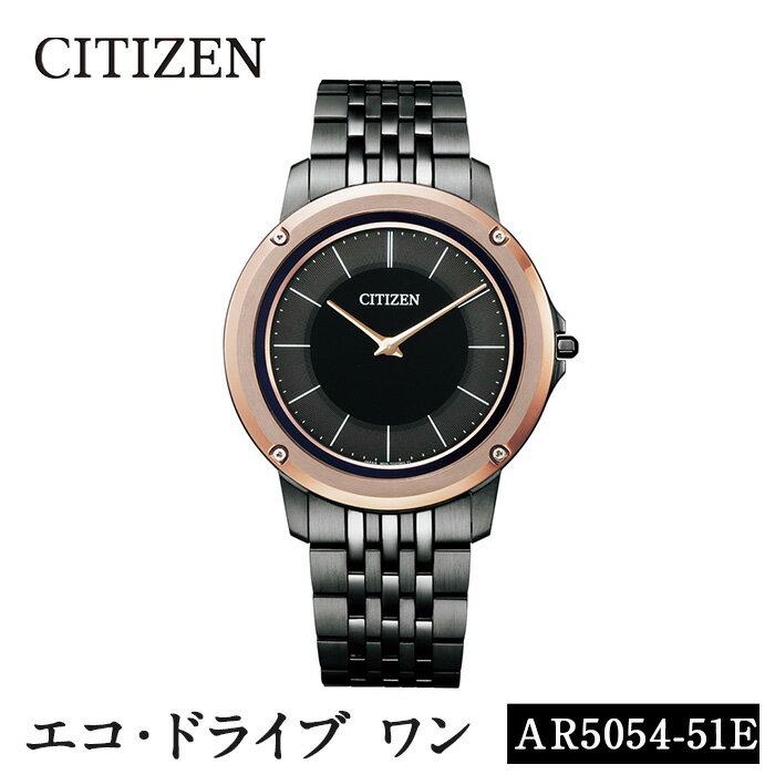 【ふるさと納税】＼レビューキャンペーン実施中！／CITIZEN腕時計「エコ・ドライブワン」(AR5054-51E)日本製 防水 光発電 Eco-Drive One レビュー キャンペーン【シチズン時計】