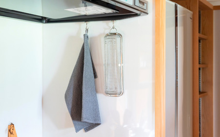 すっきり暮らす食洗機かごロングタイプ ステンレス ひっかけ収納 食洗機対応 燕三条製 [ビーワーススタイル] 【010S784】