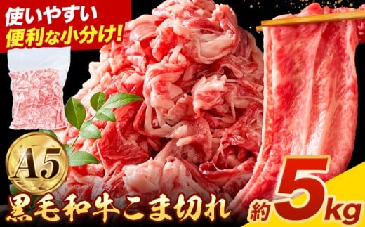 極上 厳選 黒毛和牛 こま切れ 約5kg 牛魔王デミート《30日以内に出荷予定(土日祝除く)》大阪府 羽曳野市 送料無料 牛肉 牛 和牛 小分け