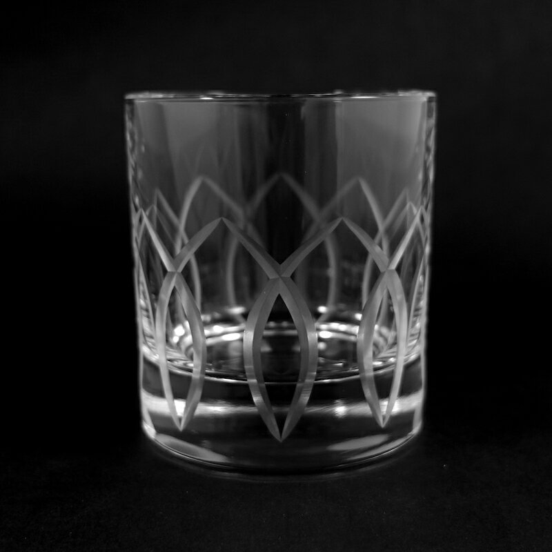 【ふるさと納税】浅草切子 Bar’s Glass「パイン オールド」2個セット 化粧箱入り 切子 切子ガラス ガラス工芸 ロックグラス ペア グラス ガラス コップ ぐい呑み 家飲み 酒器 ハンドメイド 手作り ギフト 贈答 プレゼント