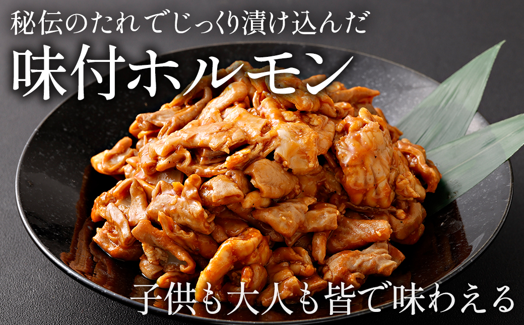 JAPAN X 味付ホルモン 300g×10 計3kg　豚肉 豚 ブランド豚 小分け 豚ホルモン ホルモン ジャパンエックス 蔵王 人気【04301-0882】
