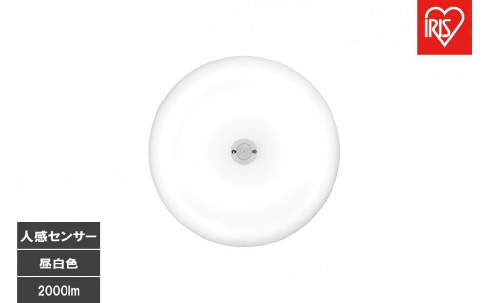 
            LED小型シーリングライト 人感センサー付 　昼白色 SCL20N-MS-U2
          
