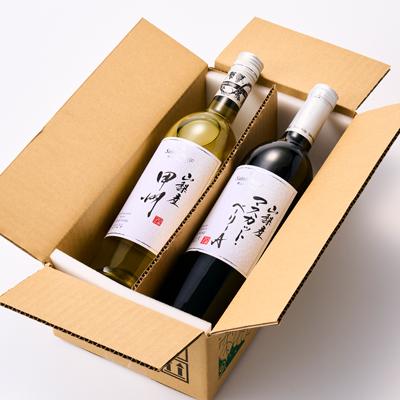 ふるさと納税 山梨市 ワイン 山梨産 甲州 マスカットベーリーA 赤白 ワイン 2本 セット |  | 03