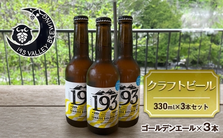 クラフトビール シズオカゴールデンエール 193 静岡県産 クラフトビール【3本】
