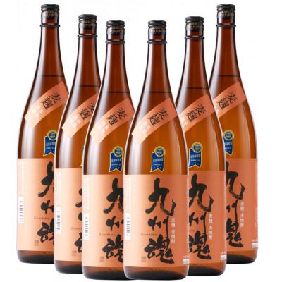 ふるさと納税 長崎市 九州魂　麦焼酎　1800ml 6本セット