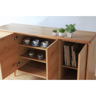 ふるさと納税 大川市 ミューク サイドボード 160 オーク |  | 02