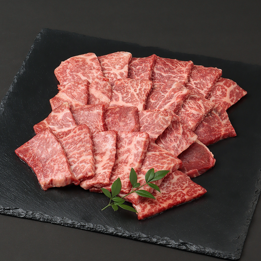 ＜丸小本店＞「飛騨牛」赤身焼肉用（モモ肉）500g