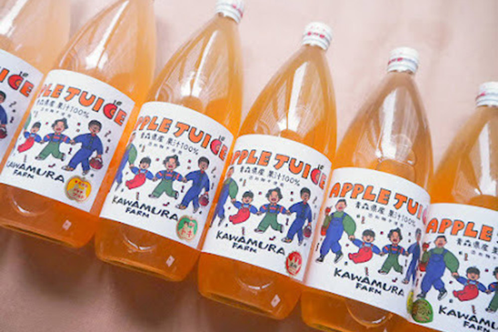無添加 りんごジュース おまかせ4種 飲み比べ 1L×6本 ［葉とらずふじ・林・シナノゴールド・トキ・ジョナゴールドから4種］