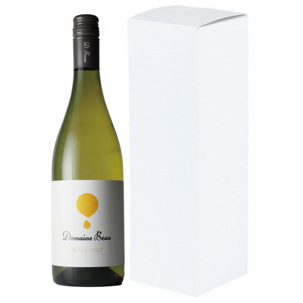 【ふるさと納税】＜ギフト向け＞ドメーヌボー　ブラン | お酒 ワイン 白ワイン ブラン メーヌボー 2022 ギフト プレゼント 地酒 富山県 国産 ヴィンテージ フルーティー 洋酒