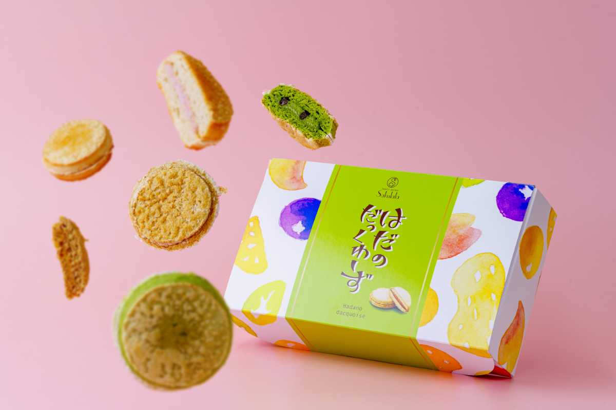 はだのだっくわーず　６個入り / 焼菓子 ピーナッツバター ピーナッツ 落花生 プロの味 おやつ 贈呈用 手土産 ギフト はだのブランド認証品 メレンゲ菓子 秦野 神奈川 お年賀 お歳暮