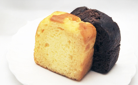 《定期便3ヵ月》高級ブランデーのふくよかな香り ブランデーケーキ2本セット（プレーン・チョコ） お菓子 スイーツ チョコレートケーキ