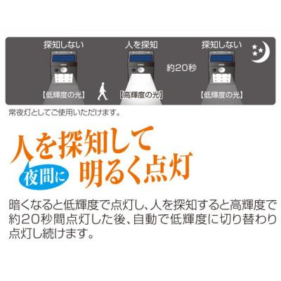 ふるさと納税 小野市 大進 ソーラー センサーライト DLS-WL001 防犯ライト ソーラーライト 防雨 屋外 人感 |  | 01