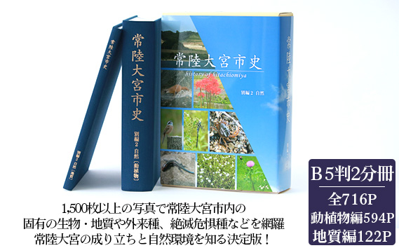 常陸大宮市史 別編2 自然 1冊 近世 藩と村 生業 災害 信仰 茨城県