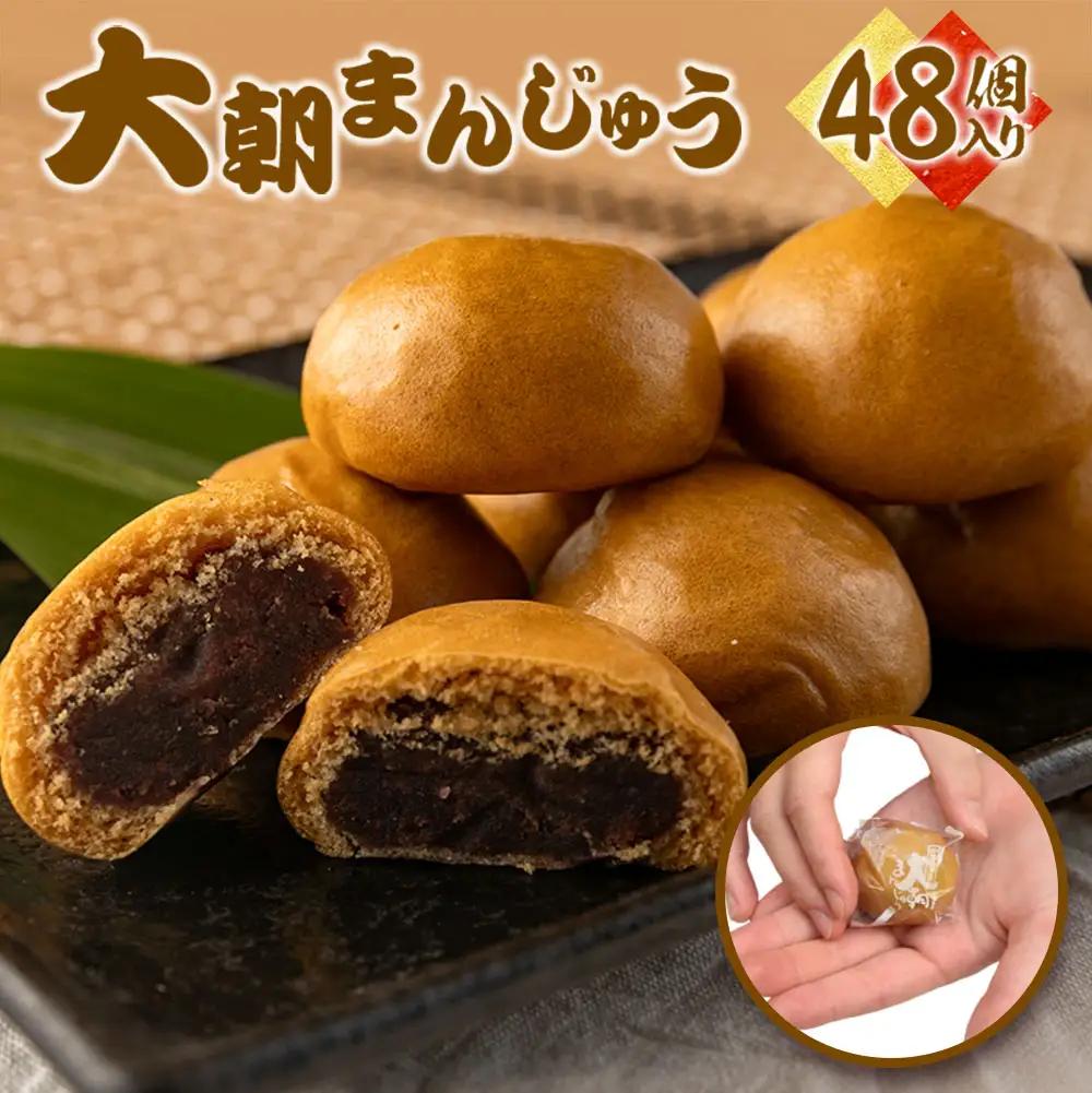 大朝まんじゅう48個入り　HA010_005