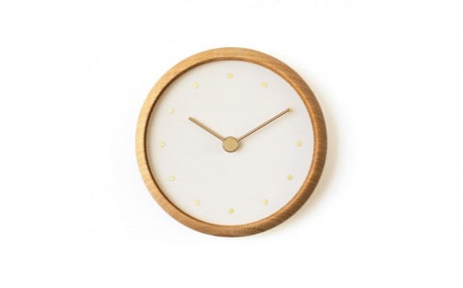 はなもっこ 掛時計 水晶　プレーン 時計 金沢市 石川県 インテリア シンプル  雑貨 日用品 日用雑貨 石川 金沢 北陸 復興支援 復興応援