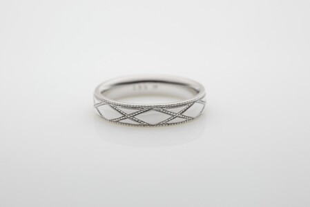 プラチナメンズリング　FRU033M