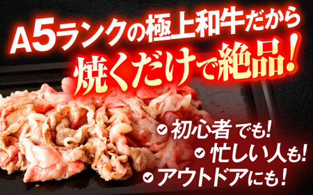 【6回定期便】長崎和牛A5ランク牛ロース小間切れ（400ｇ入）【肉のあいかわ】[OCH024]