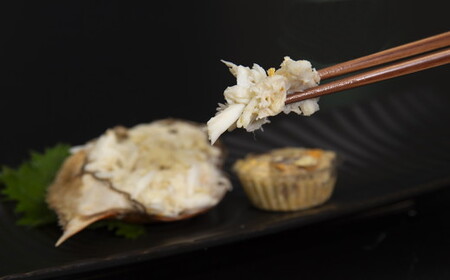 伊勢湾天然ワタリガニほぐし身 味噌付 ２杯【1.2-21】