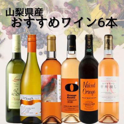 ふるさと納税 山梨県 山梨県産オレンジワイン6本セット　012
