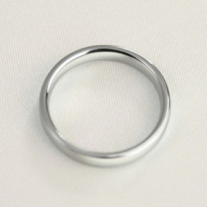 指輪 チタンリング 甲丸 (幅2.5mm) 12号 | 指輪 アクセサリー 新潟県 弥彦村