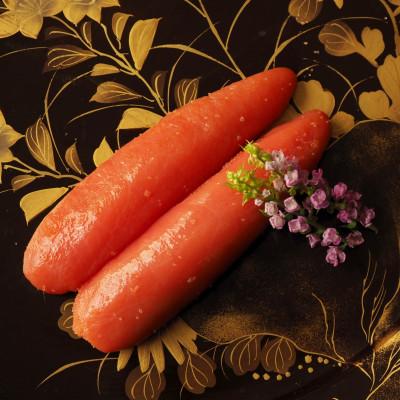 ふるさと納税 須恵町 博多料亭 稚加榮「紡」化粧箱入り辛子明太子 370g (112003)(須恵町)