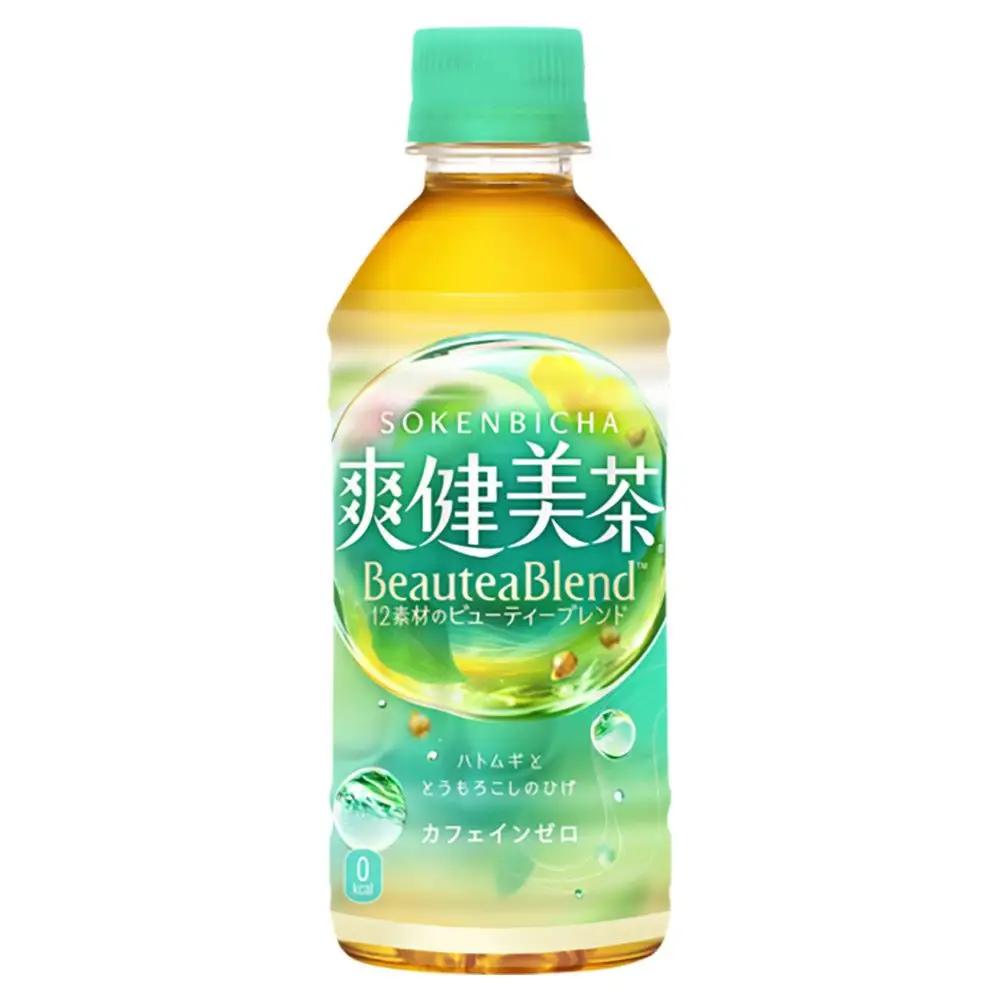 爽健美茶 300mlPET×24本　【11100-0540】カフェインゼロ 香ばしい おいしい ブレンド茶 お茶 ハトムギ 玄米 大麦 ドクダミ植物素材 飲料 飲みきり 水分補給 備蓄 防災 熱中症 人気 おすすめ