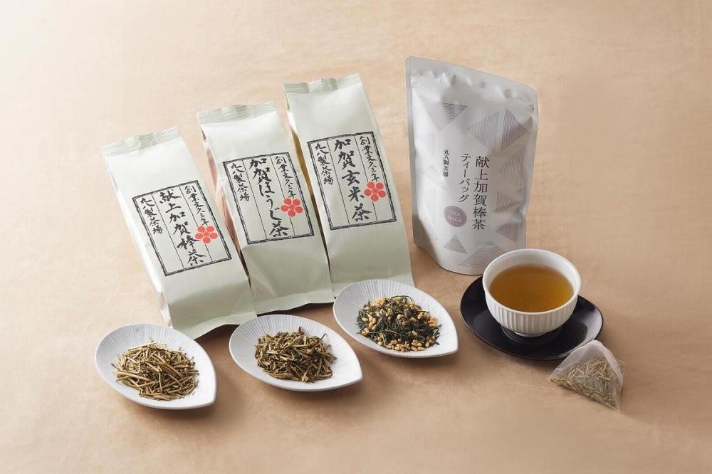 
丸八製茶場　加賀棒茶 お茶セットＡ【高島屋選定品】［60C0342］
