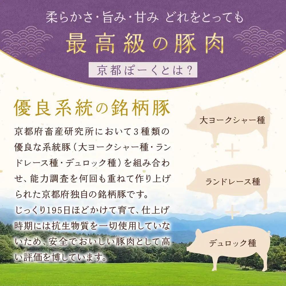 〈3か月定期便〉豚肉 こま切れ 5.4kg (225g×8P×3か月) | 京都 銘柄豚専門店 豚肉 小分け 人気セット