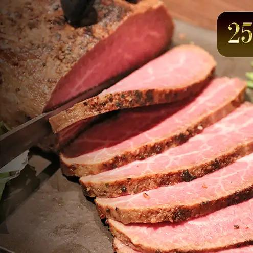 【2か月定期便】国産牛ローストビーフ 250g×2 | 牛肉 国産牛 オードブル 冷凍 惣菜 おかず 京都