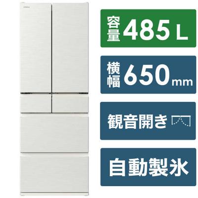 ふるさと納税 栃木市 日立 冷蔵庫【標準設置費込み】 Hタイプ 6ドア フレンチドア(観音開き) 485L