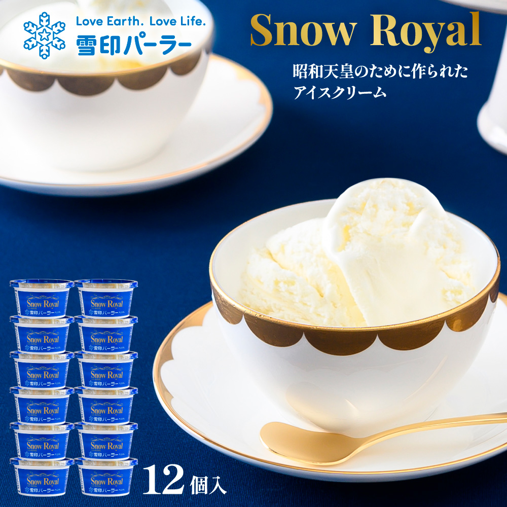 雪印パーラー スノーロイヤル 12個セット【2310102】