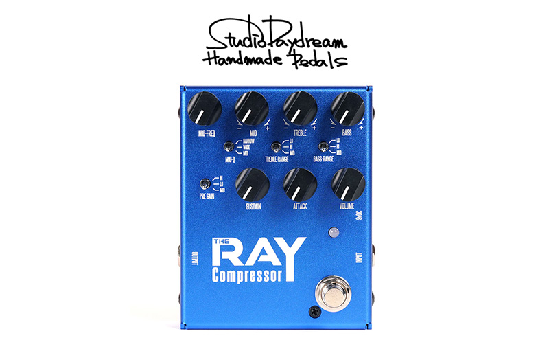 THE RAY Compressor V3.0 StudioDaydream コンプレッサー イコライザ 3バンド エフェクター ギター 音響機器