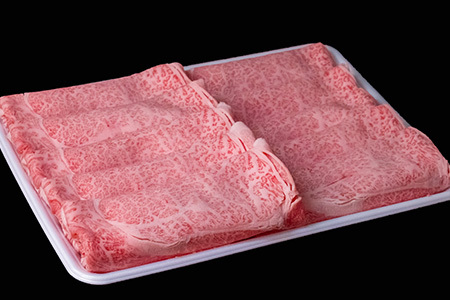 【2カ月定期便】佐賀牛 肩ローススライス 400g【A4 A5 薄切り肉 牛肉 すき焼き しゃぶしゃぶ】B5-F030369