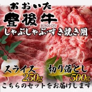 【毎月定期便】訳あり!おおいた豊後牛しゃぶしゃぶすき焼き750gセット(日出町)全3回【配送不可地域：離島】【4073925】