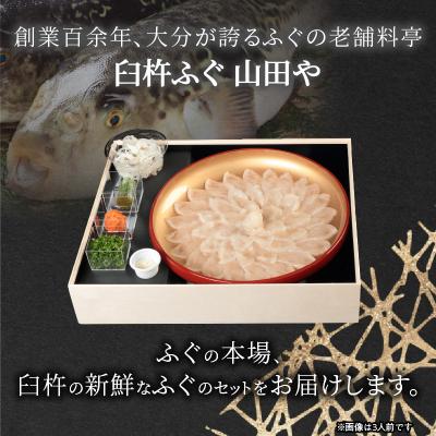 ふるさと納税 大分市 臼杵ふぐ山田や ふぐ刺身セット 2人前_E05017 |  | 01