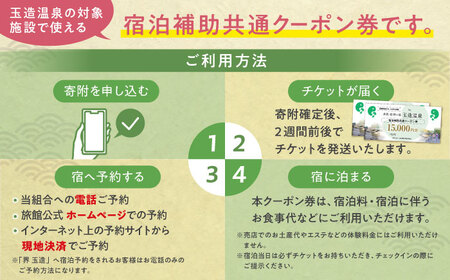 宿泊券 共通クーポン券 玉造温泉 30,000円分 [ALHN002] 