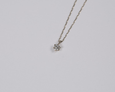 【甲府ジュエリー】Pt900　プラチナ　ダイヤ　0.03ct　ネックレス（73305826）