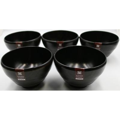 ふるさと納税 海南市 お好み椀　墨　5個入　S4130