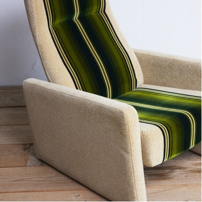 Bulb Chair(バルブチェア)グリーンストライプ【SWOF】【1494528】