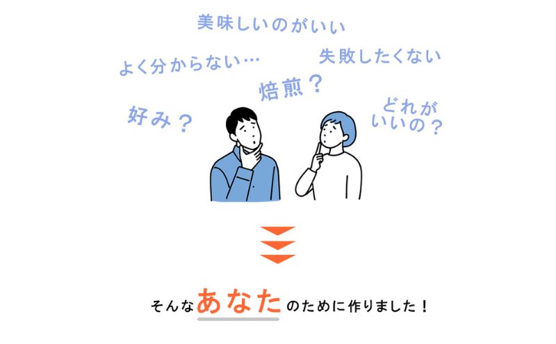 スペシャルティコーヒー　焙煎度合の違いを体感。飲み比べセット　100g×2袋（豆）