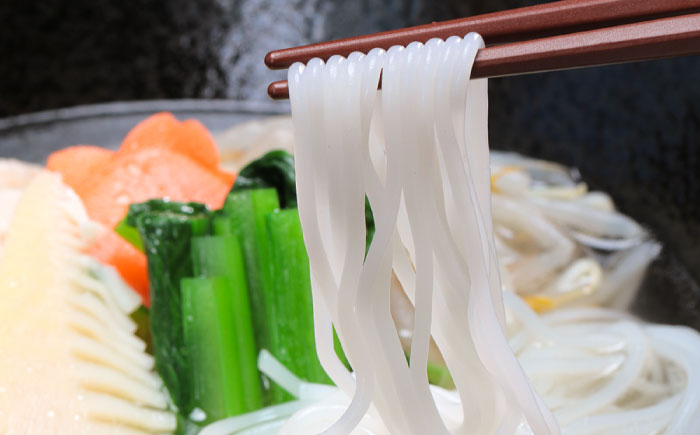 グルテンフリー米粉100%麺 田守り麺（丸麺）100g入×9袋  | グルテンフリー 米粉 麺 田守り麺 丸麺 島根県雲南市/有限会社木村有機農園 [AICU006]