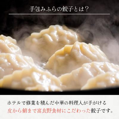 ふるさと納税 富良野市 【皮から餡まで富良野産】 手包みふらの餃子 内容量704g 8個入×2パック |  | 01