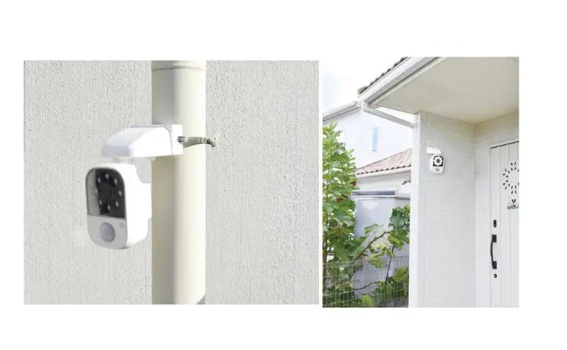 大進 充電式センサーライトアラーム機能付き DLC-2T100AR 防犯ライト 防雨 屋外 人感センサー 4939736903223