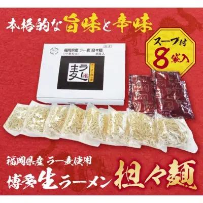 Z16-18 寄附額改定↓↓ 福岡県産ラー麦 博多生ラーメン担々麺