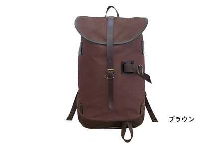 [R232] oxtos 帆布リュックサック HPR17000 【ブラウン】