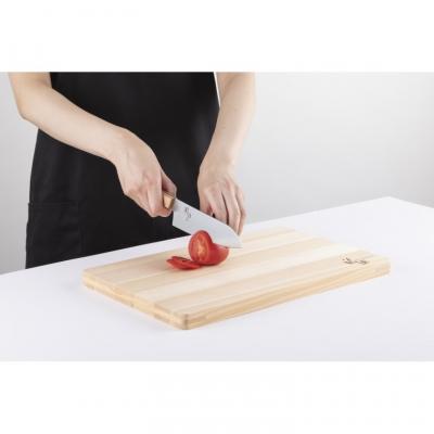 ふるさと納税 関市 <ナチュラルな風合いに癒される白木ハンドル包丁>■ 関孫六 しらあい 三徳165mm ◇貝印 |  | 01