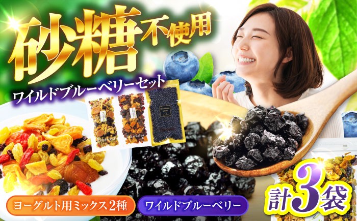 
                  ワイルドブルーベリー200gセットB(ヨーグルト用ミックス)【多々楽達屋】砂糖不使用 ドライフルーツ たたらちや tataratiya [MAD034]
                
